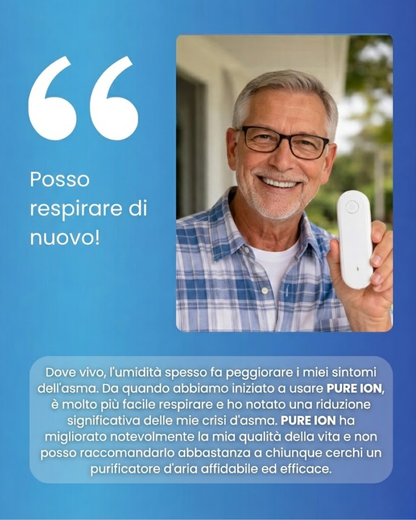 Pure Ion™ Air Purifier — Neutralizes Odors and Impurities