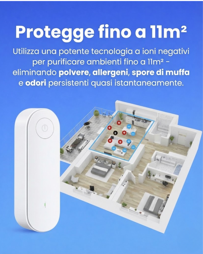 Pure Ion™ Air Purifier — Neutralizes Odors and Impurities