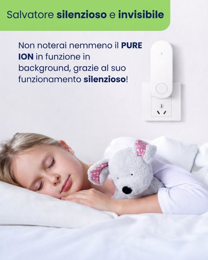 Pure Ion™ Air Purifier — Neutralizes Odors and Impurities