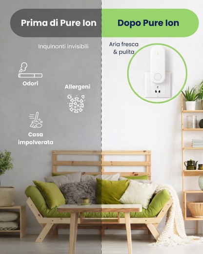 Pure Ion™ Air Purifier — Neutralizes Odors and Impurities