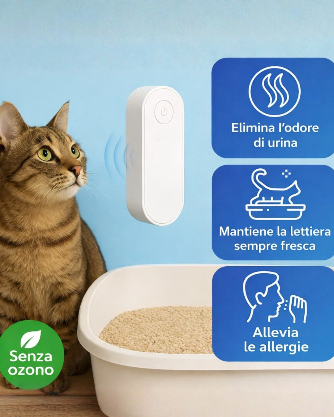 Pure Ion™ Air Purifier — Neutralizes Odors and Impurities