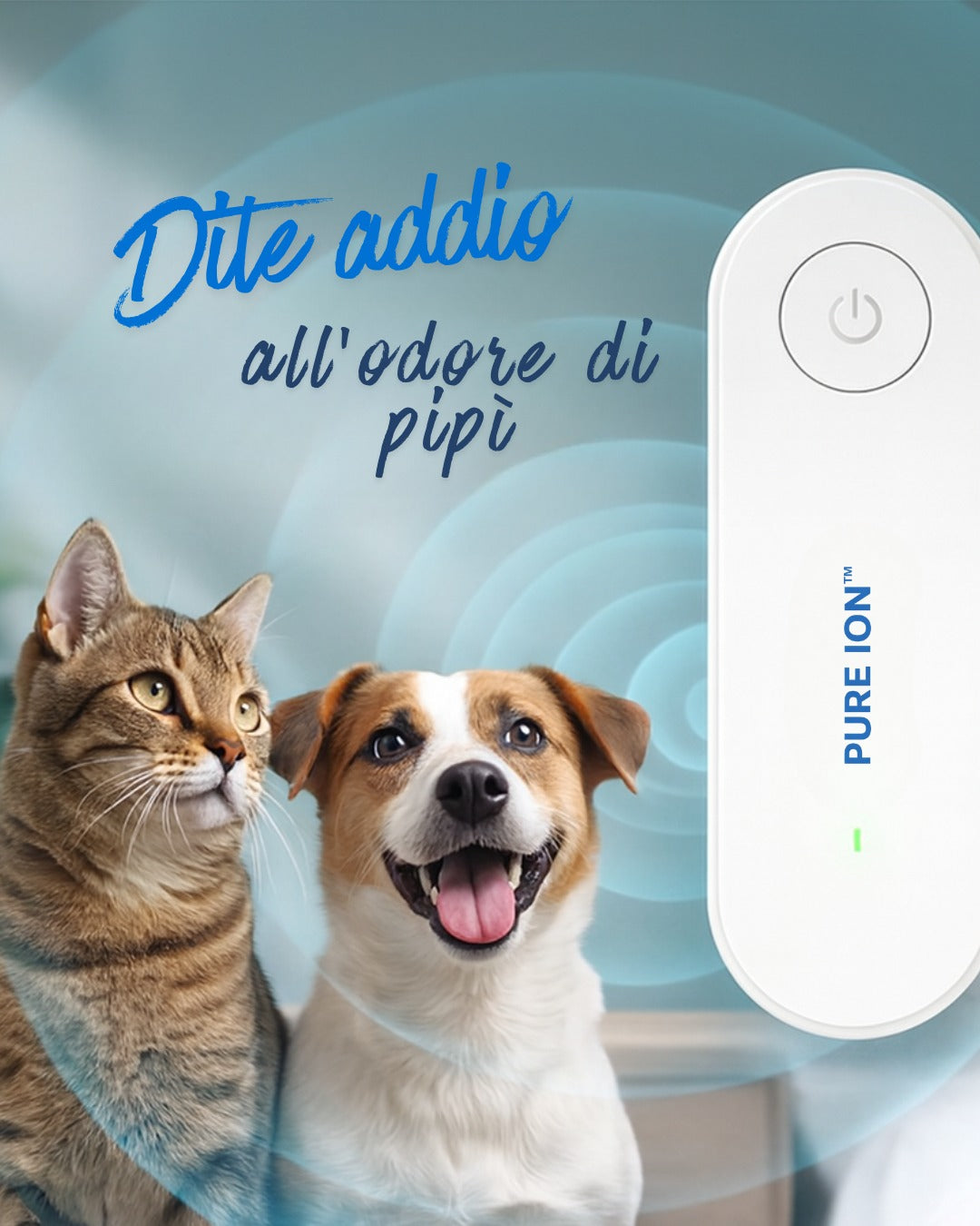 Pure Ion™ Air Purifier — Neutralizes Odors and Impurities